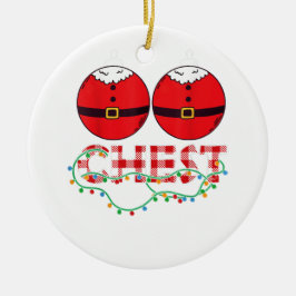 Broer Beer LGBT-kerstregenboogpride Gay Lesb Keramisch Ornament