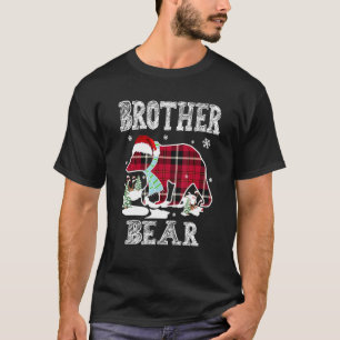 Broer Beer Red Buffalo speldenreeks die Xma aanpas T-shirt