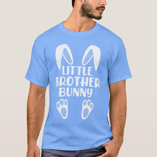 Broer Bunny Pasen vrienden Konijn Kinderen cadeau T-shirt (Voorkant)