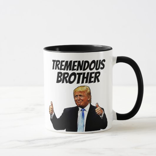 BROER COFFEE MOK, FUNNY TRUMP MOK (Rechts)