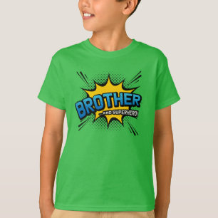 Broer en superheld - Comic Book Style T-shirt