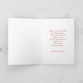 Broer en Zijn Vrouw Feestdagen Kaart (Binnen)