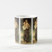 Broer en Zus door William Adolphe Bouguereau Koffiemok (Center)