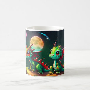 Broer en zuster Dragons Koffiemok