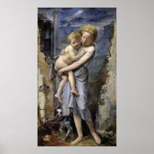 Broer en zuster poster