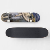 Broer en zuster skateboard (Horizontaal)
