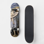 Broer en zuster skateboard (Voorkant)