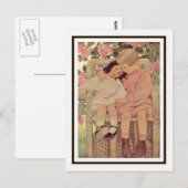  broer en zuster van Jessie Willcox Smith Briefkaart (Voorkant / Achterkant)