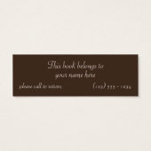 Broer en zuster van William Adolphe Bouguereau Mini Visitekaartjes (Achterkant)