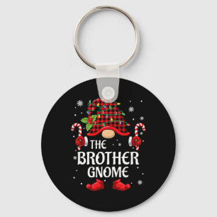 Broer Gnome bijpassende kerst-PJs voor familie  Sleutelhanger