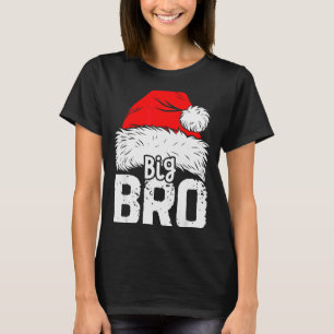 Broer Grote Sinterklaas Kerst Familie Matching Pyj T-shirt