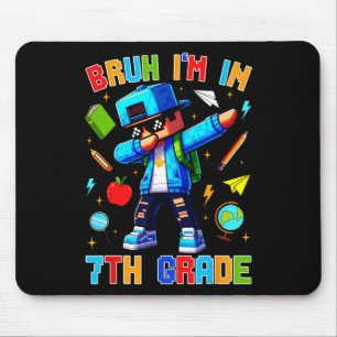 Broer ik zit in de 7e klas Dabbing Leuke Gamer Ck Muismat
