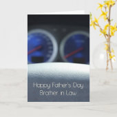 Broer in Law Happy Vaderdag Kaart (Gele Bloem)