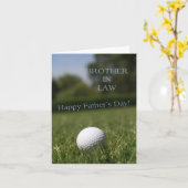 Broer in Law Happy Vaderdag Kaart (Gele Bloem)