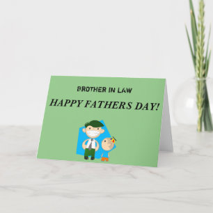Broer in LawHappy-Vaderdag Kaart