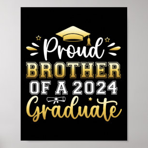 Broer van A 2024 Afstuderen senior Afstuderen Mann Poster