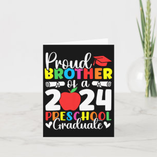 Broer van CL van 2024 kleuterschool Afstuderen afs Kaart