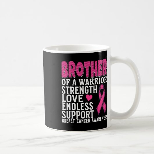 Broer van de Awareness Suppo Awarmer of A Warrior Koffiemok (Rechts)