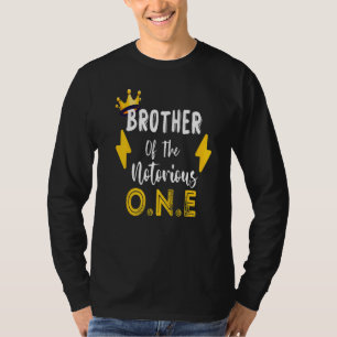 Broer van de beruchte Hip Hop 1s van één oude scho T-shirt