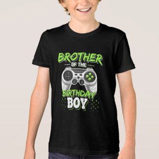 Broer van de Birthday Boy Matching Tri-Blend Shirt
