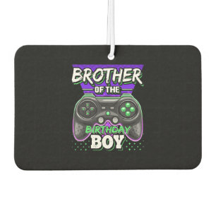 Broer van de Birthday Boy Matching Video Game Luchtverfrisser