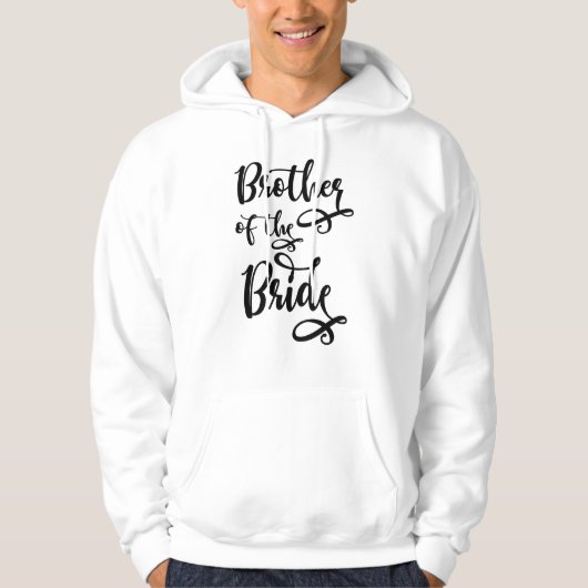 Broer van de bride hoodie (Voorkant)