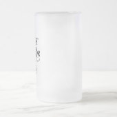 Broer van de bride matglas bierpul (Center)