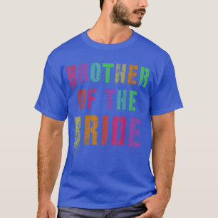 BROER VAN DE BRUID Bruidsgezelschap Bro Familie Vr T-shirt