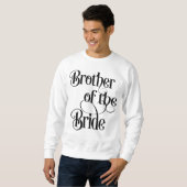 Broer van de bruid trui (Voorkant volledig)