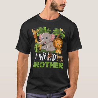 Broer van de dierentuin Birthday Safari Oerwoud An T-shirt
