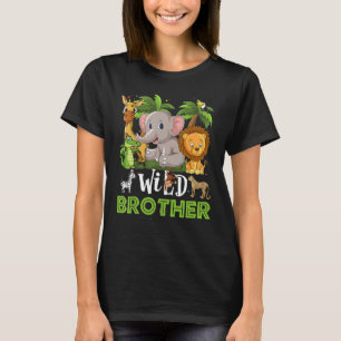 Broer van de dierentuin Birthday Safari Oerwoud An T-shirt