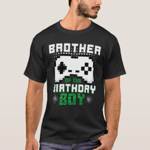 Broer van de familie van de geboorte die video's a t-shirt