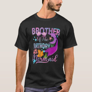 Broer van de familie van de zeemeermin van de gebo t-shirt