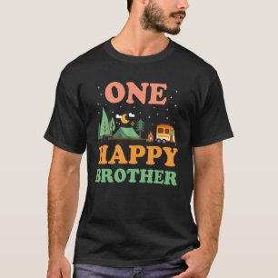Broer van de Happy Camper Een Happy Brother Cam T-shirt