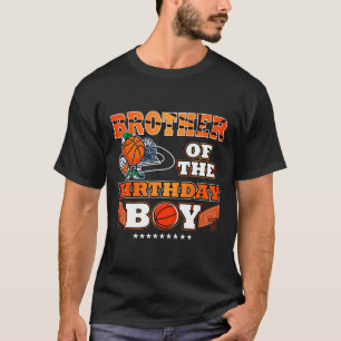 Broer van de jarige Bysketbyll-speler B-da T-shirt