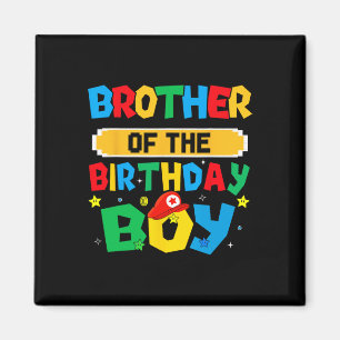 Broer van de Jarige Jongen Game Video Gaming Wedst Magneet