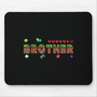 Broer van de jarige Pixel Game Matching Fa Muismat