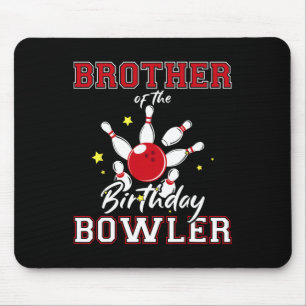 Broer van de marathedagse Bowler bday Bowling Muismat