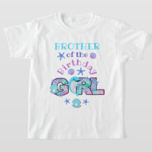 Broer van de Partij voor het shirt van de 'Birthda