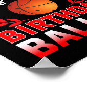 Broer van de verjaardag Byller Bysketbyll Theme Bd Poster (Hoek)