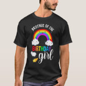 Broer van de vogelgrilregenboog B-Day Matchin T-shirt (Voorkant)