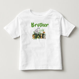Broer van de wilde eendierentuin in de Safari-Oerw Kinder Shirts