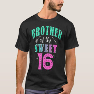 Broer van de zoete 16 zestien ouders die overeenko t-shirt