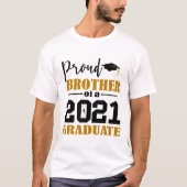 Broer van een 2021 Afstuderen T-shirt (Voorkant)