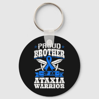 Broer van een Ataxia Warrior Awareness Ribbon Dyst Sleutelhanger