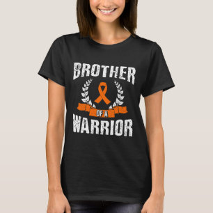 Broer van een krijger leukemie bewustzijn t-shirt