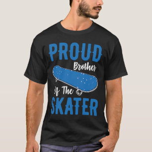 Broer van het skateboard van het zwembad naar Scha T-shirt