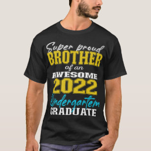 Broer van Kindergarten Afstuderen 2022 Gradua T-shirt