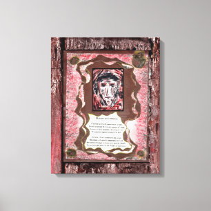 Broer van verwarring canvas afdruk