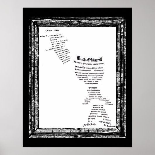 Broer van Woede en Verwardheid Poster (Voorkant)